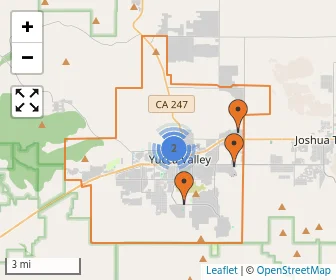 Area schools map